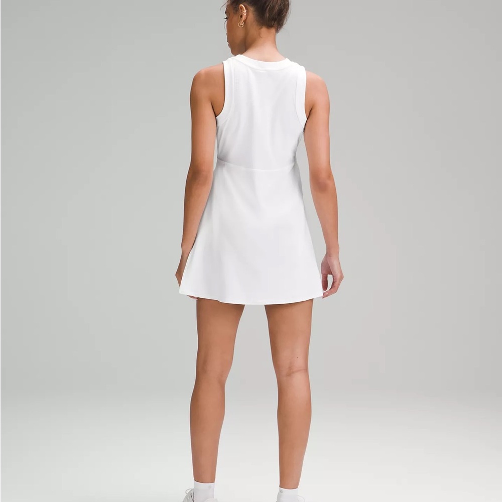 Lululemon Grid-Texture Sleeveless Tennis Dress
White 8 - Picture 4 of 8
